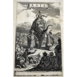 Asia. The First Part, Being an Accurate Description of Persia, and the Several Provinces Thereof. The Vast Empire of the Great Mogol, and Other Parts of India: and their Several Kingdoms and Regions